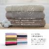 Imabari Towel nico Face Set 5 Resort Hotel 34x85cm Soft Texture High Quality Standard Fluffy Cotton 100 Plain Made Japan (Snow)