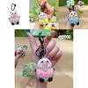 Cartoon Panda Silicone Keyring With Bubble Effect For Daily Use And Key Organizer