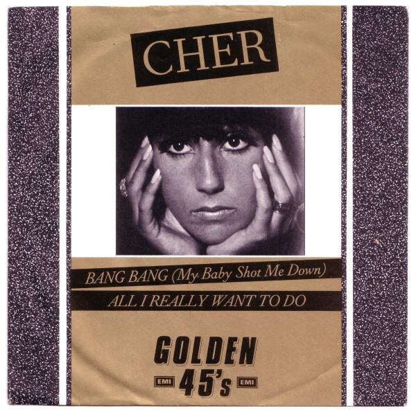 Пластинка 7 дюймов CHER Bang Bang My Baby Shot Me Down G4532 LIBERTY 1984 UK Поп Б/у