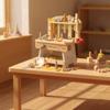 Toy Workstation with Tools Child-Centered Wooden Play Safe