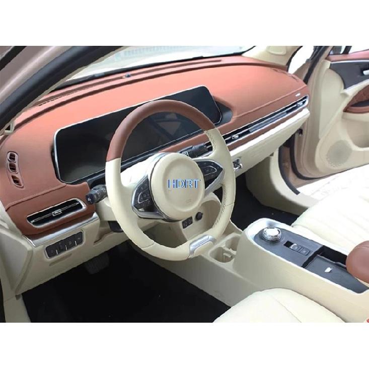 Car Styling Gear Window Control Panel Vent Outlet Stainless Steel Silver Interior For GWM Ora Funky Cat/Ora 03/Ora Cat GT  +