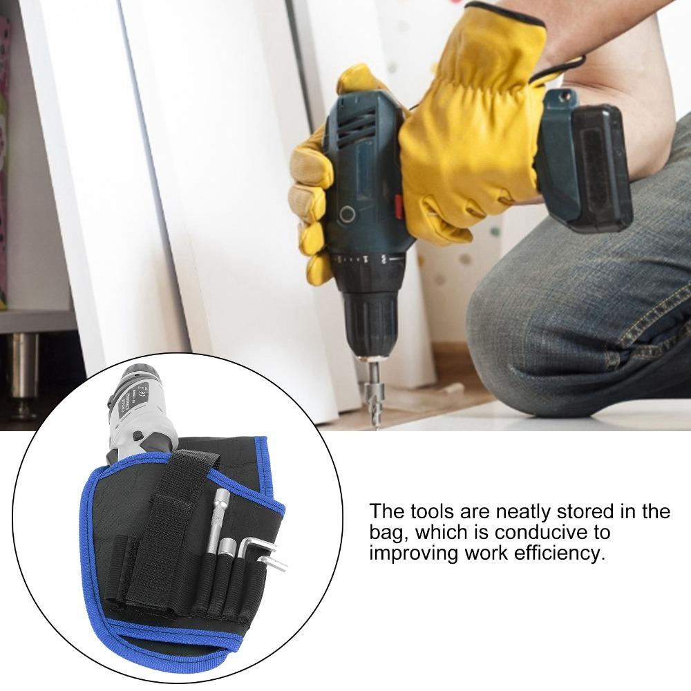 Multifunction Tool Bag Waist Hanging Tool Belt Pouch Durable Tool Pouch Carpentry Work