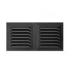 1pcs Stainless Steel Gable Vent Cover 12x6 Inch Air Grille Louvered  For Kitchen Ventilation