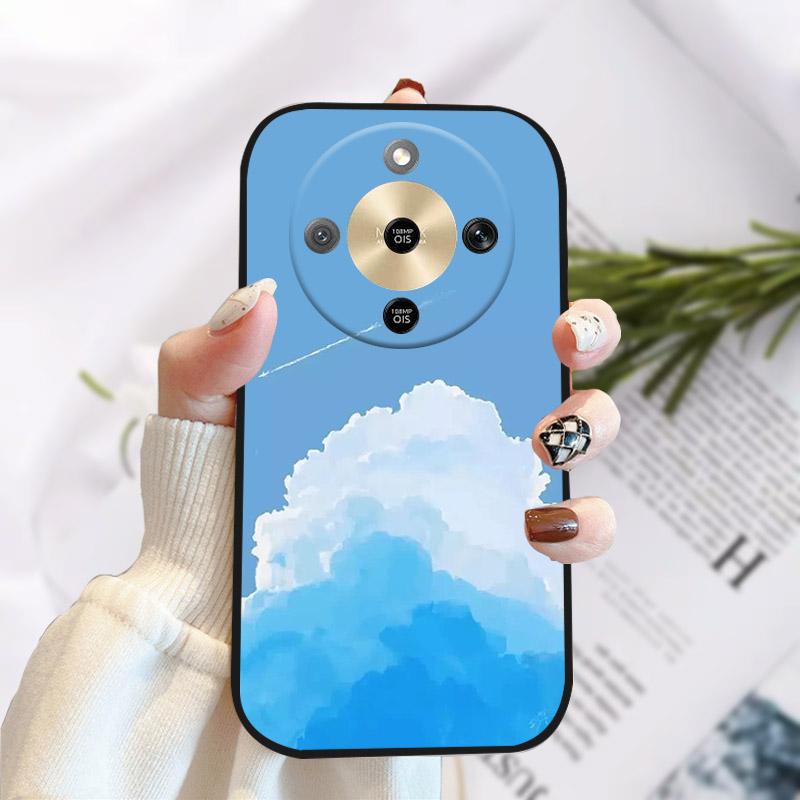 Чехол для Honor X9D Мягкий ТПУ Силиконовый Чехол для Телефона Для Honor Magic8 Lite X70 HonorX70 HonorX9d Задняя Крышка Coque Противоударный Fundas