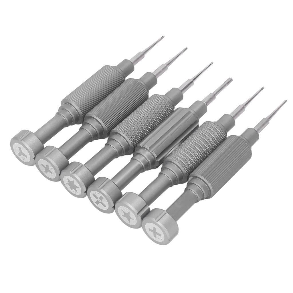 Набор из 6 отверток для телефона, прочные износостойкие 0,6 0,8 T2 1,2 1,5 2,5, набор магнитных отверток