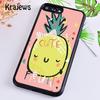 Krajews Kawaii Pineapple Art Soft Phone Case Cover For iPhone 17 Air 16 15 14 plus 11 12 13 pro max Plus coque Fundas