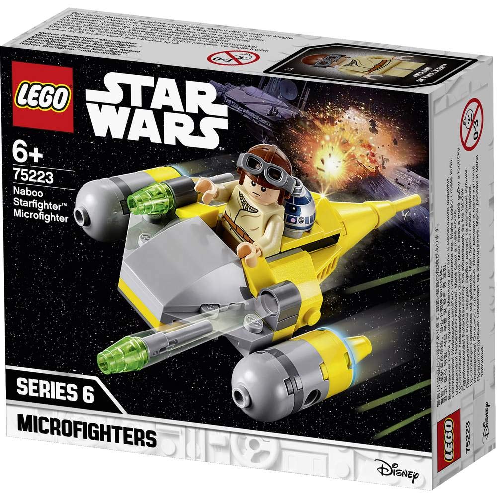 LEGO Star Wars Набу Звёздный истребитель Микрофайтеры 75223 Конструктор для мальчиков