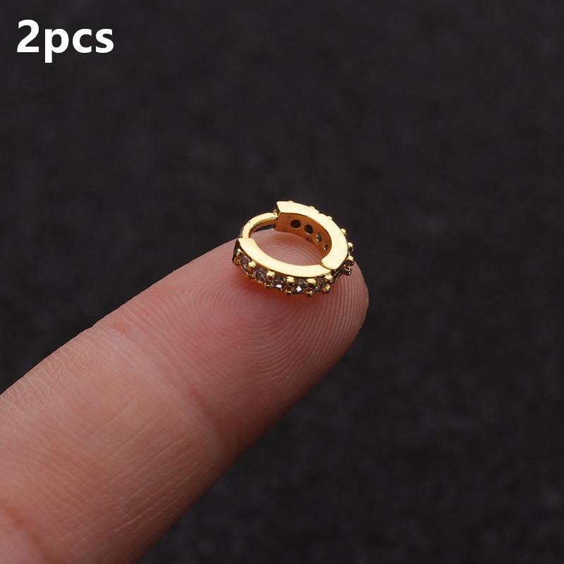 Mini Hoop Cartilage Helix Earring Conch Piercing Rook Snug Piercing Earring Nose Piercing Rings ARI