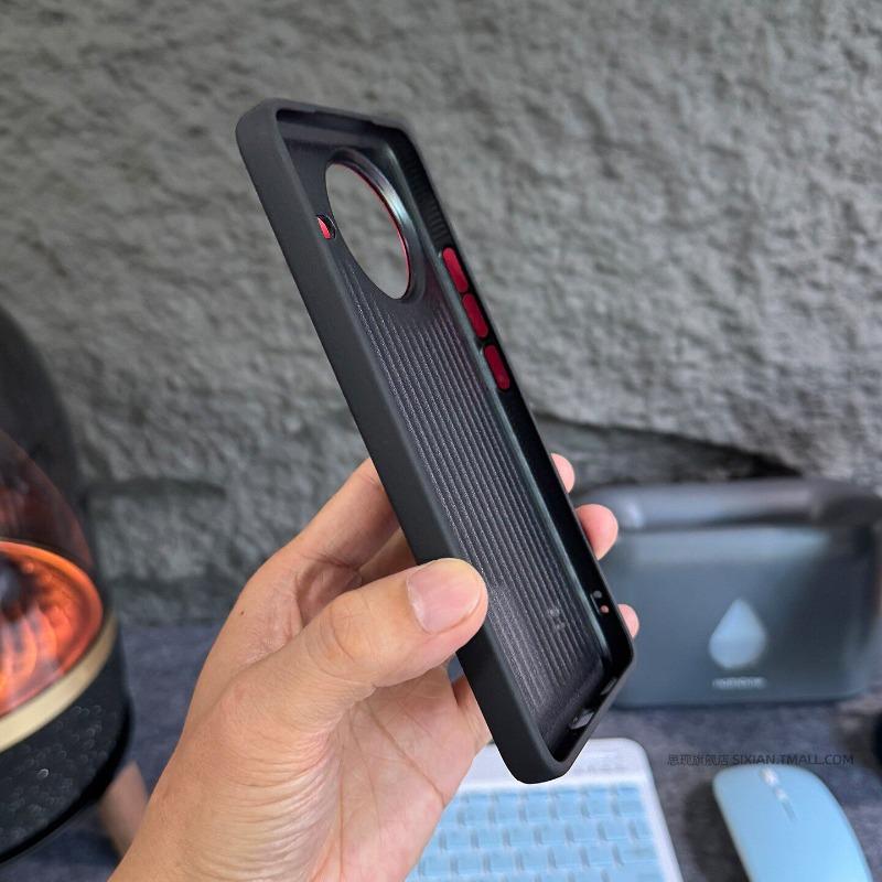 Чехол для Xiaomi POCO F7 Ultra F7 Pro Модный Магнитный Для MagSafe Нейлон ПУ Кожа Силикон Ударопрочный Нескользящий Бампер