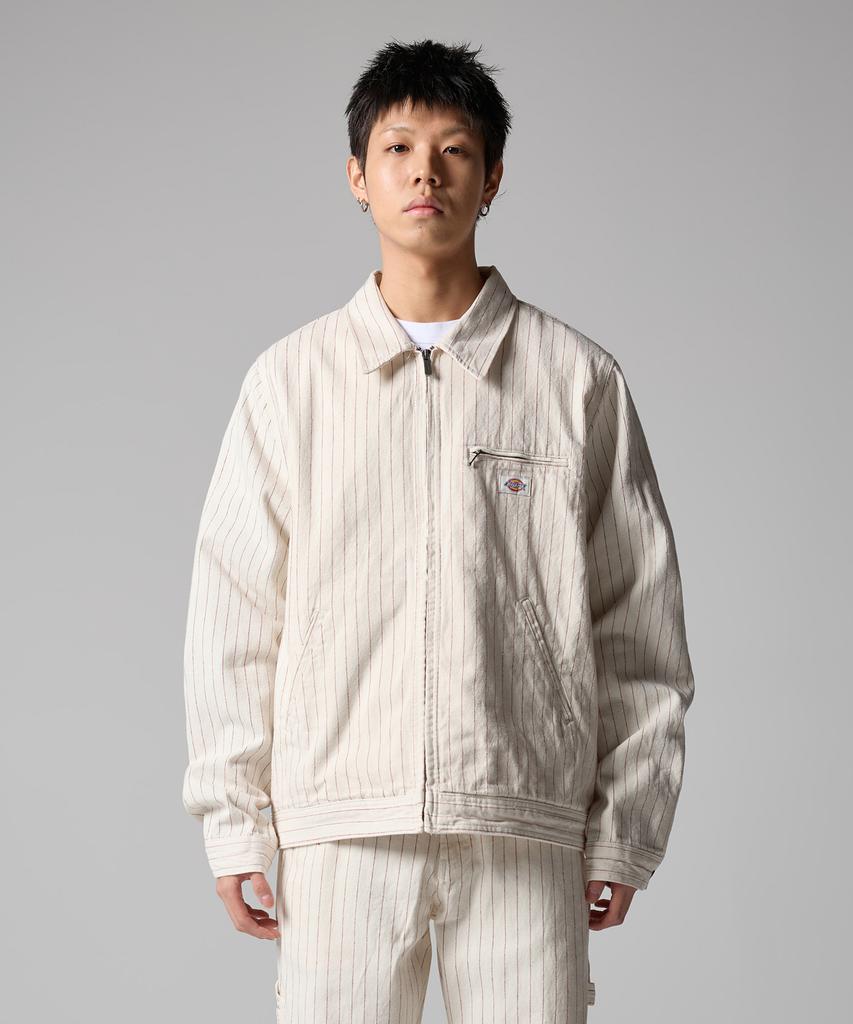 Dickies Куртка из гикори Ike Белая цапля