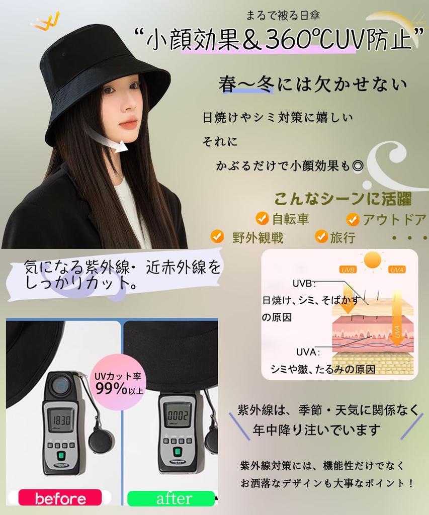 Шляпа с защитой от УФ-лучей для летнего солнца, шляпа-ведро с широкими полями, защита от УФ-лучей, завязки под подбородком, красивая маленькая шляпа актрисы [Alicret] Женская, Шляпа, Шляпа, Шляпа, Женская шляпа, Дышащая,