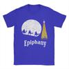 Funny Wise Men Epiphany Three Kings Day T-Shirts Men Round Neck Cotton T Shirt Christian Short Sleeve Tees Party Clothing