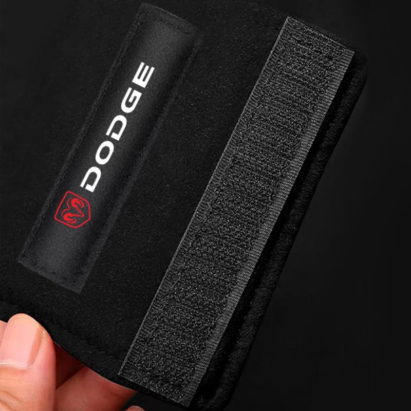 4Pcs Car Pull Gloves Roof Armrest Handle Protect Cover Accessories for Dodge Journey Caliber Challenger Charger Ram 1500 Stratus Dart Dakota Durango