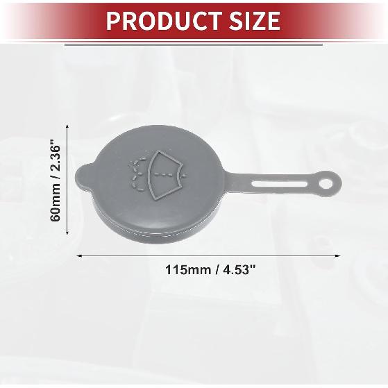 ACROPIX Windscreen Washer Wiper Fluid Reservoir Tank Lid Cap Cover for Nissan Altima 1993-2007 for Nissan Maxima 2004-2008 No.28915AM600 - Pack of 1