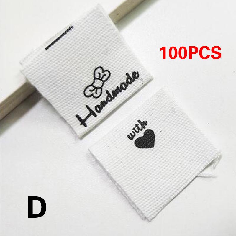 100 шт./компл. машина для шитья одежды выкройки теги DIY флаг этикетки ручная работа аксессуары ручной работы шитье одежды