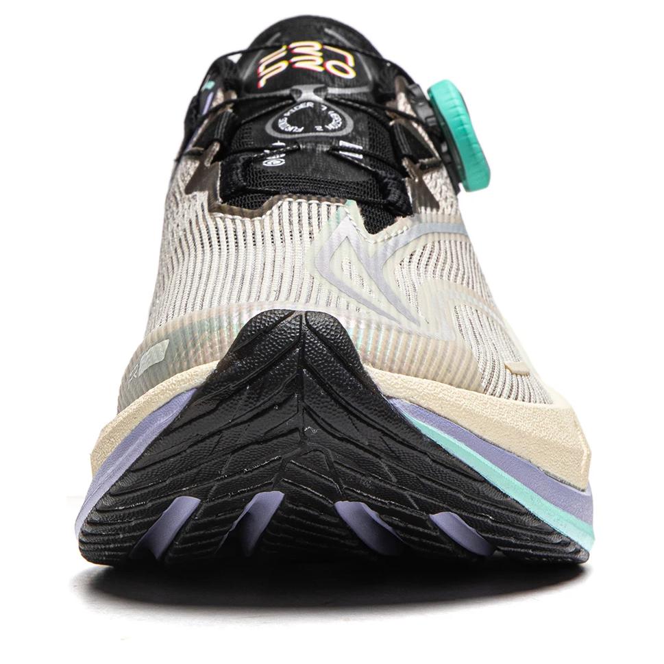 Li Ning Furious Rider 7.0 PRO V2 Беговые кроссовки Мужские Низкие Rock White Gray/Tree Gray Brown ARZU001-12