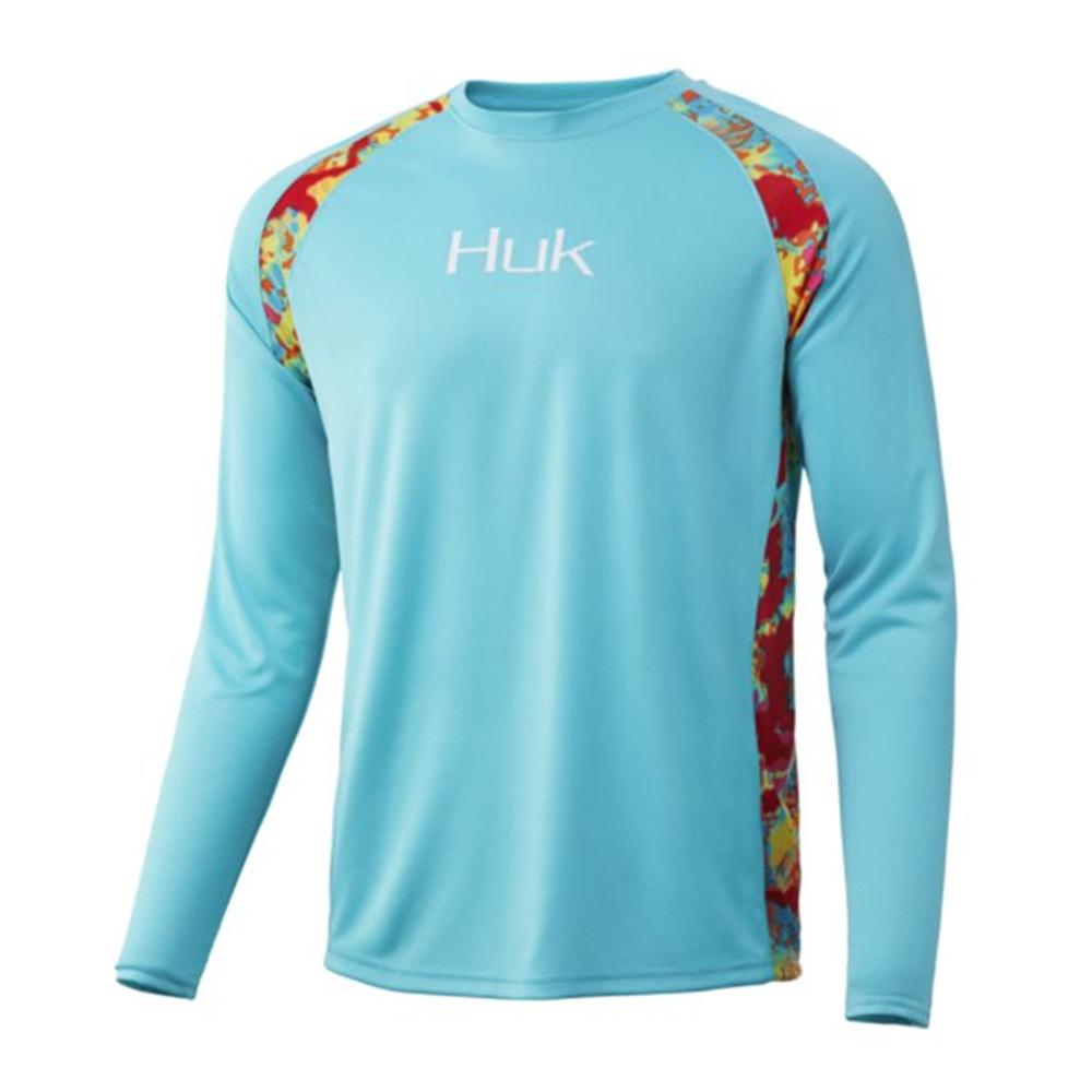 Fishing shirts, long-sleeve breathable sun-protection fishing wear, sea fishing boat fishing wear