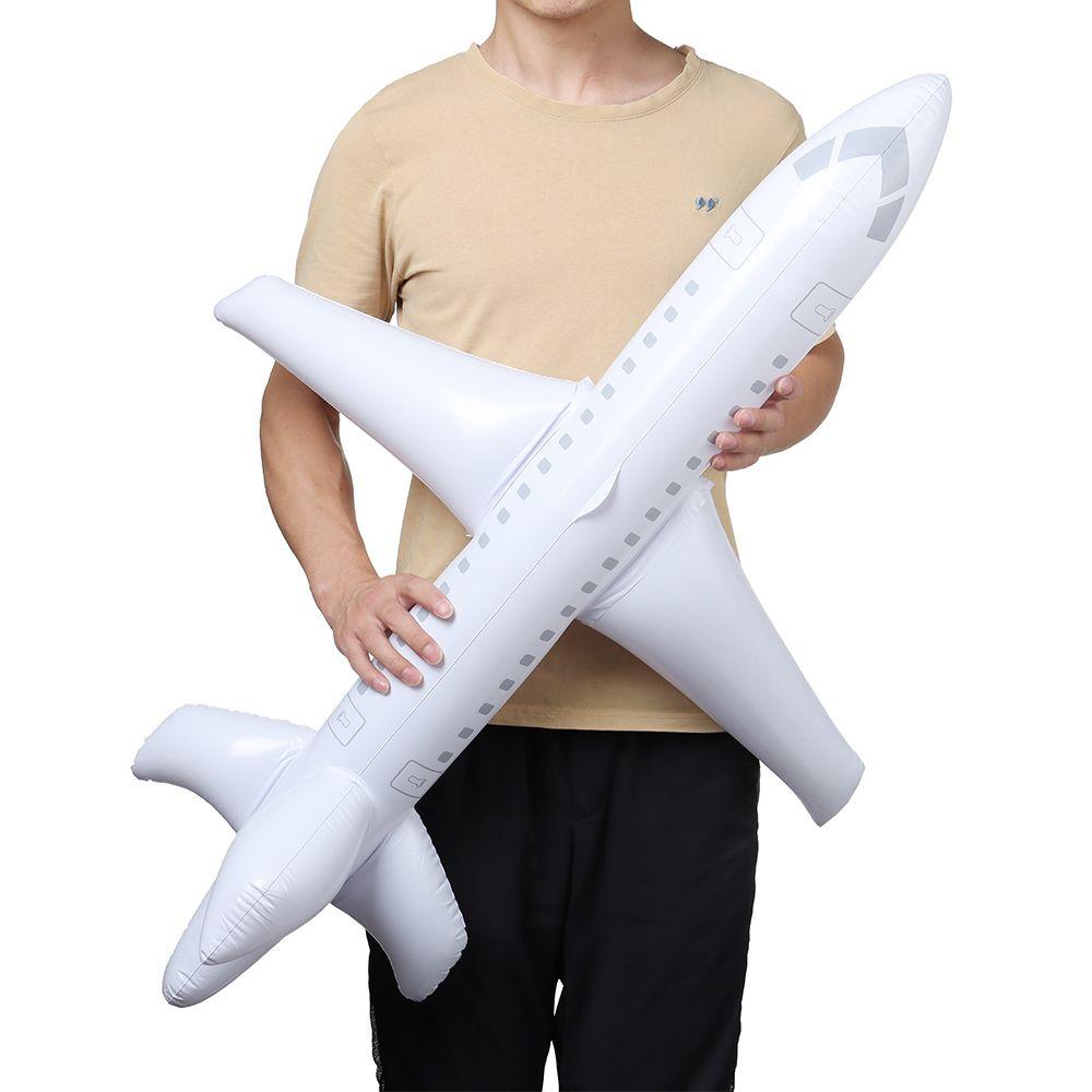100cm High Quality Float Airplane Classic Toy Inflatable Airliner Aircraft Planes Toys Cartoon Plane