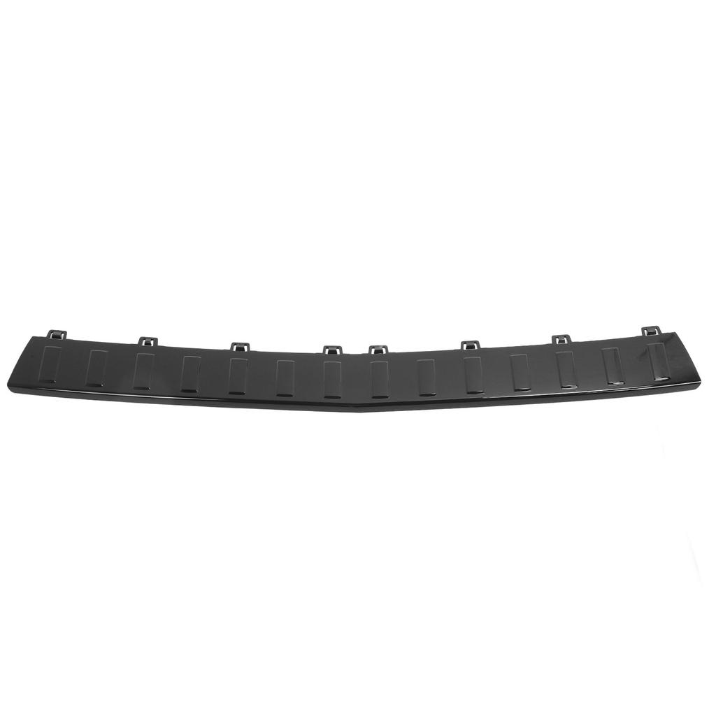 Rear Bumper Trunk Step Pad Trim Foot Plate Sill Guard Replacement For Benz GLK‑Class X204 2008 to 2015 Glossy Black: