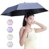 Parasol Folding Umbrella UV Protection Fully Blackout Heat Shielding Lightweight Auto Prevention Safety Sun Protection Heat Stroke Prevention Gently