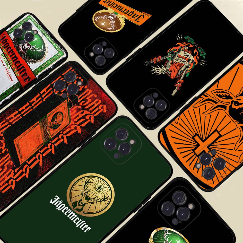 Чехол для телефона с логотипом J-Jagermeister для IPhone 16 17 Air 15 14 13 12 11 Pro Max 16E Plus Fundas