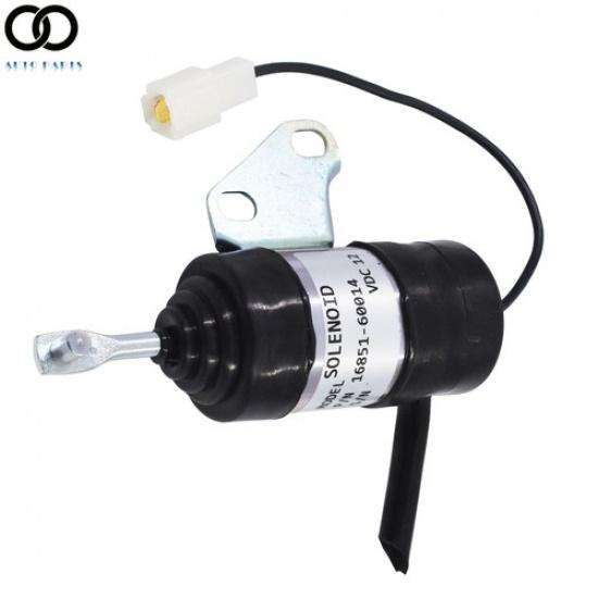 For Kubota Tractor RTV900 BX1500D Fuel Shut Off Solenoid 16851-60014 052600-4530