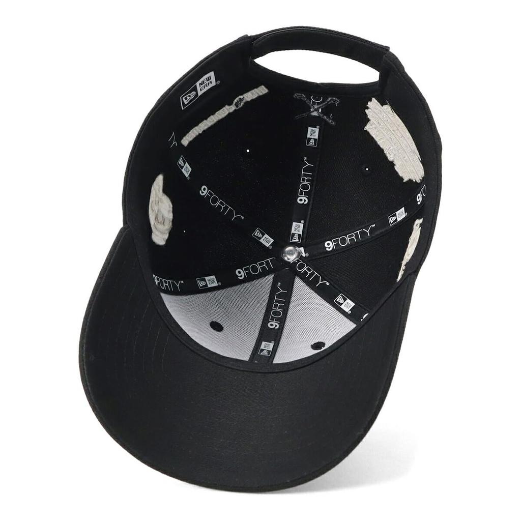 New Era 9FORTY Логотип из архива Гольф БЕСПЛАТНЫЙ GF 940VS ЛОГОТИП ИЗ АРХИВА ПО ВСЕЙ ПОВЕРХНОСТИ BLK Кепка, Черный,
