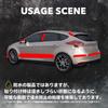 Calm Wish Carbon Fiber Sticker Film Sheet for Car Exterior and Scratch 10cm X 10m Wrapping, Wrapping, Black, Wallpaper, Removal,
