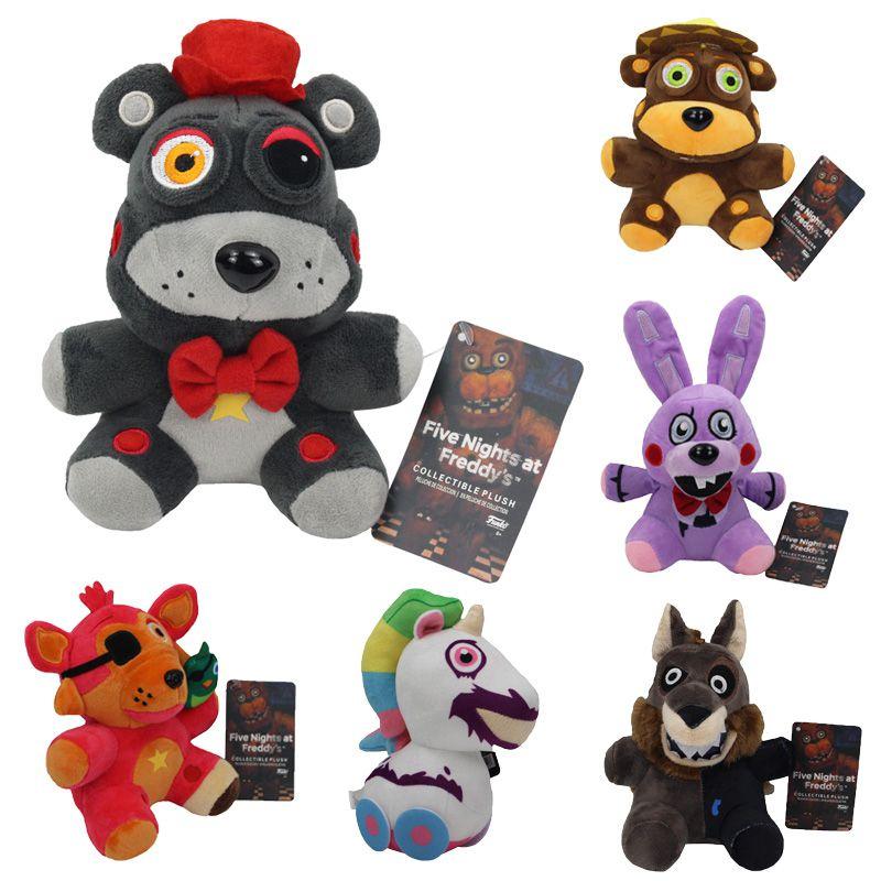 Adorable Five Nights At Freddy's Plush Toys Featuring Rockstar Foxy And Friends