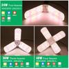 E27 Full Spectrum Grow Light 24W 36W 48W LED Foldable Phyto Lamp SMD 2835 Bulbs Indoor Plants Bloom Flowering Grow Lamp Garden