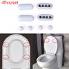 4Pcs Antislip Gasket Toilet Seat Cushion Pads Cover Bumper Bathroom Lifter Kit