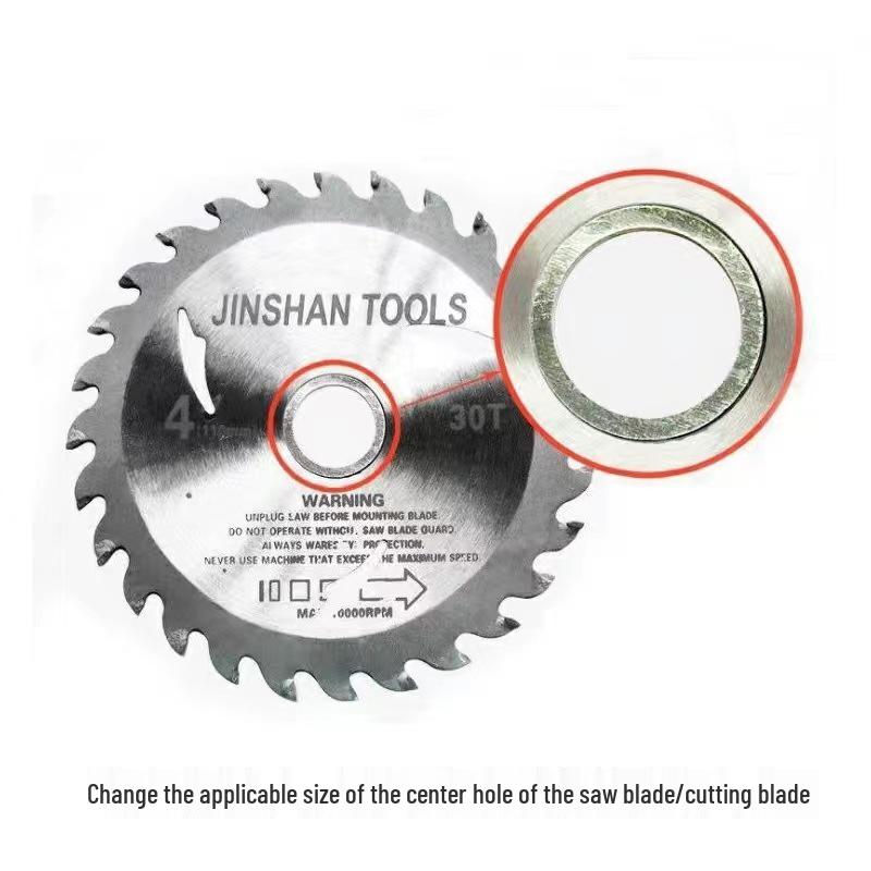 Набор адаптерных колец для диска угловой шлифмашины: Комплект прокладок и шайб для уменьшения диаметра