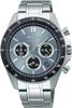 Seiko Chronograph Quartz Watch SBTR027 Blue Gray Metallic 1/5-Second Men's