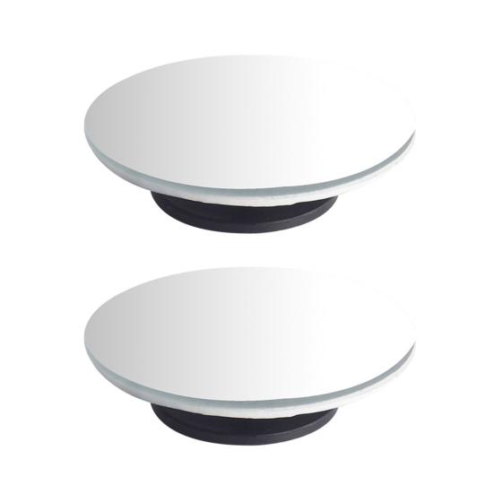 1 Pair Car Blind Spot Rearview Mirrors Frameless Convex Side Mirrors Wide Angle Rear View Car Mirrors Accessories