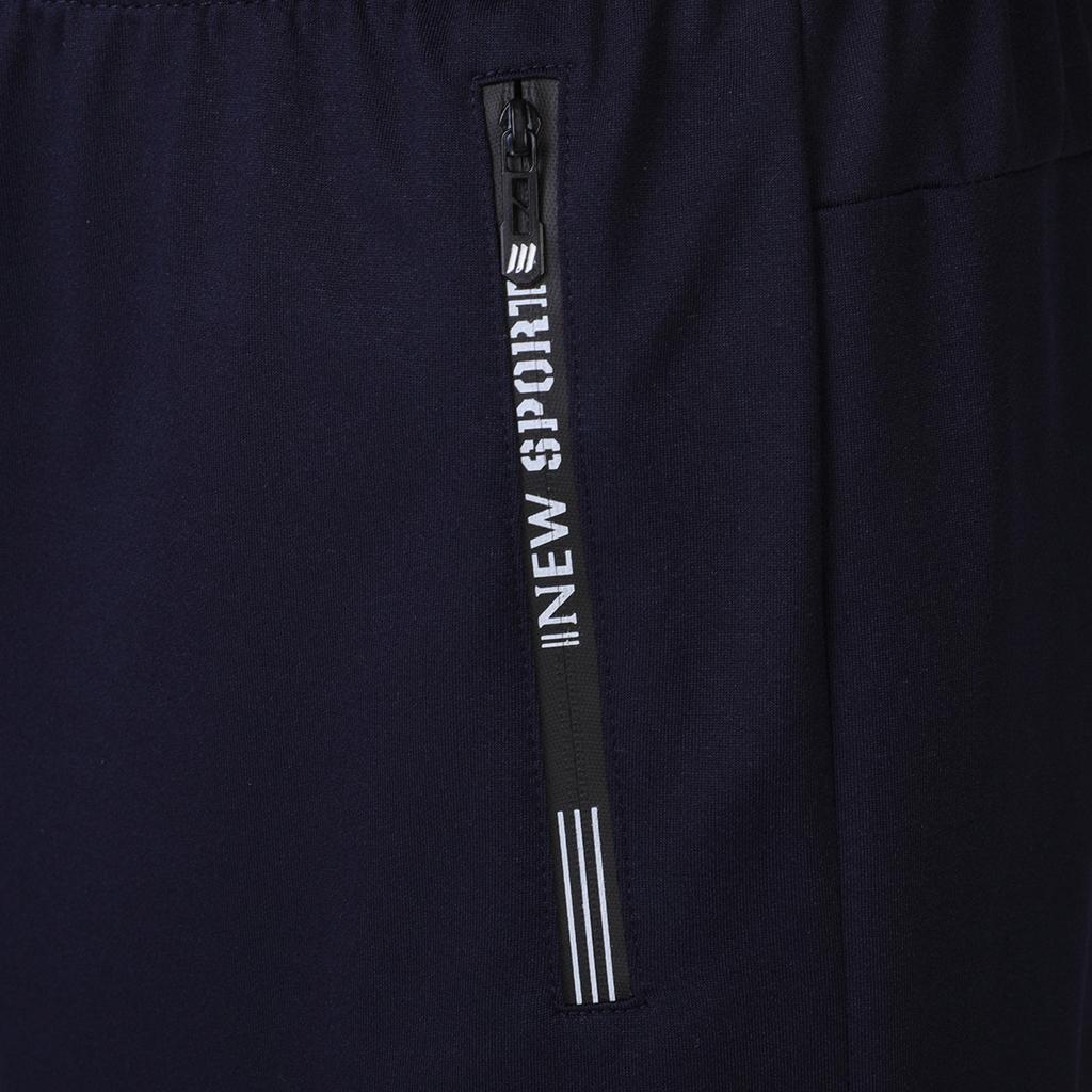 Loose Sports Shorts with Side Pockets and Hidden Zipper for Fitness Men's Shorts