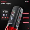 Dragonhawk Atom2 Professional Tattoo Kit, беспроводной набор для роторной машинки с ручкой, 2 аккумуляторами и 20 картриджами для начинающих и мастеров татуировки