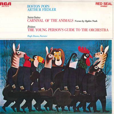 LP Пластинка АРТУР ФИДЛЕР, БОСТОНСКИЙ ПОП-ОРКЕСТР - Сен-Санс: Сюита Карнавал SRA2678 RCA Япония Классика Б/У