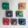 10pcs/lot D6 Dice 16mm Mixed Colours Polyhedral Dice 6-sided Entertainment Party Board Game Table Game Digital Dice for RPG DND