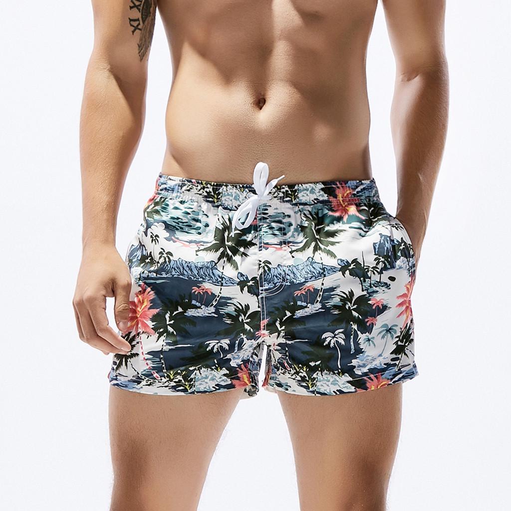 Men's Shorts Swim Trunks Quick Dry Beach Surfing Running Swimming Watershort