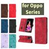 Fashionable Geometric-Patterned Wrist-Strap PU Leather Phone Wallet Case for Oppo A1 Pro,A11,A15s,A16,A17,A2 Pro,A3,A32,A36,A76,A96A52,A72,A54,A60...