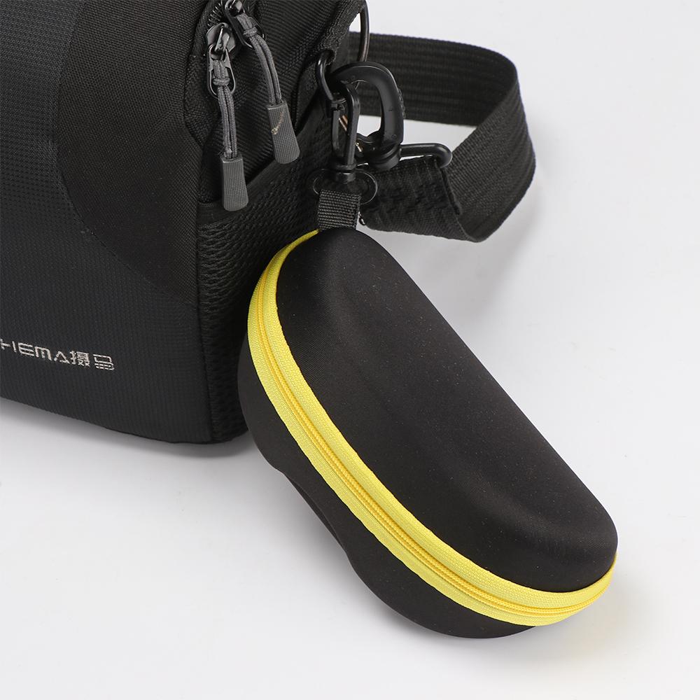 Portable Bag Vision Care Hard Eye Glasses Zipper Box Eyewear Protector Glasses Case