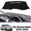 Коврик на приборную панель для Nissan Note E12 2014 2015 2016 2017-2020, защитная накладка, аксессуары, солнцезащитный козырек