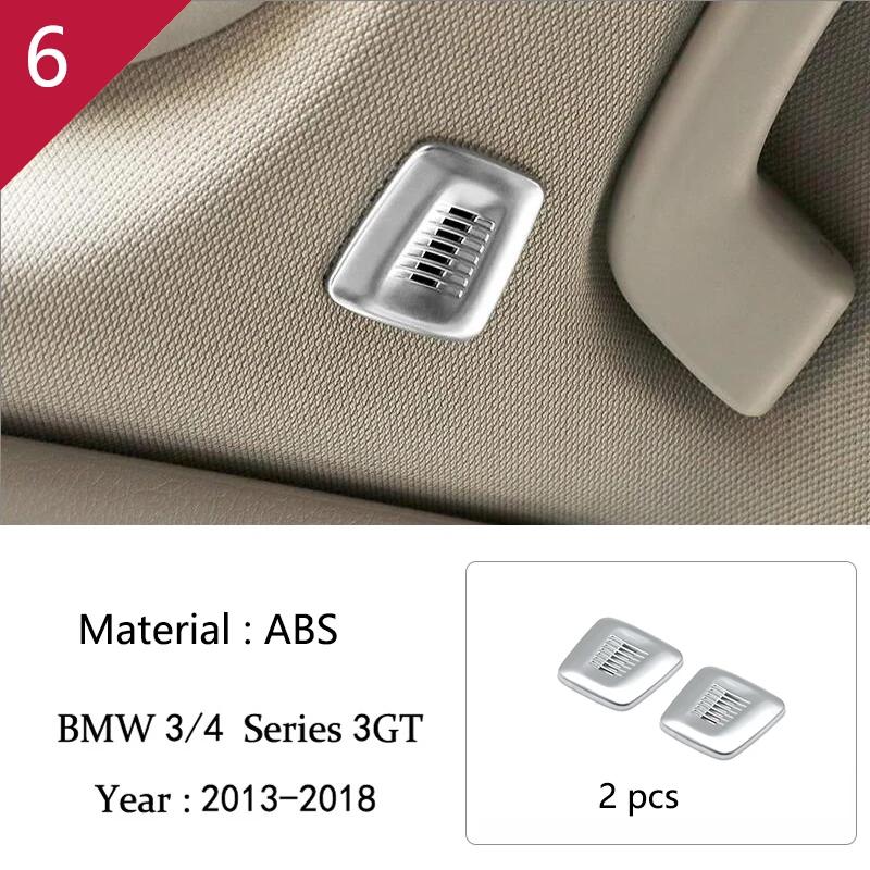 Accessories For BMW 3 4 Series 3GT F30 F32 F34 Car Inner Door Audio Speaker Gearshift Panel Door Armrest Reading Light Cover Tr