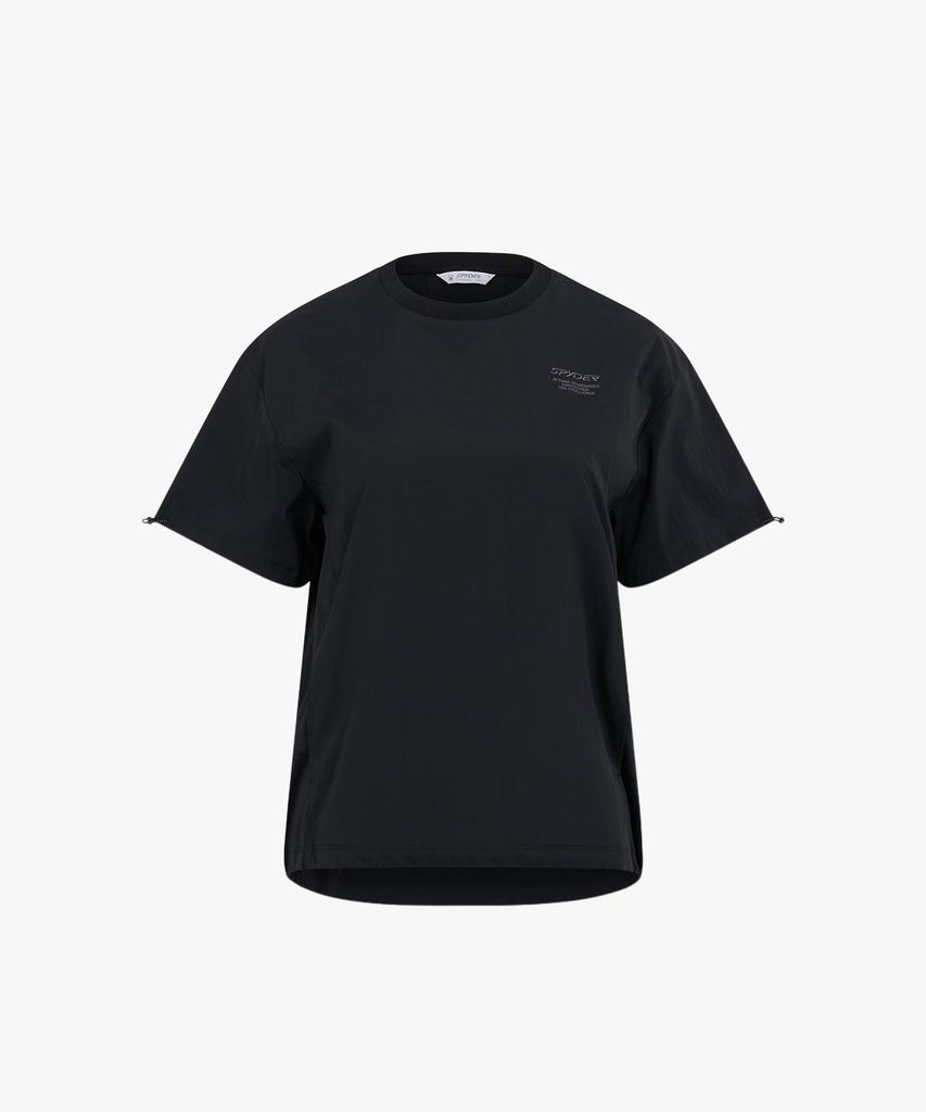 SPYDER Women'S Airy Piste Cooling Woven Short Sleeve T-Shirt Splmcnrs354Wblk
