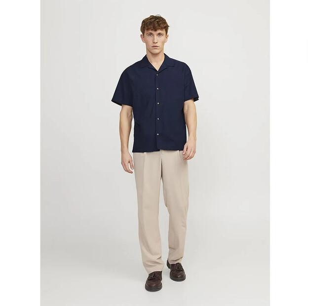 Jack & Jones Summer Resort Linen рубашка с коротким рукавом