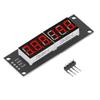 0.36in 6 Digit 7 Segment Display Module 2 Pin IO Digital Optoelectronic Module  DIY Electronics