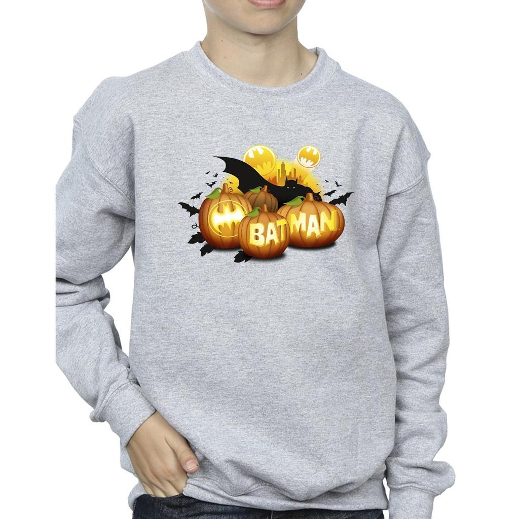DC Comics Boys Batman Pumpkins Sweatshirt