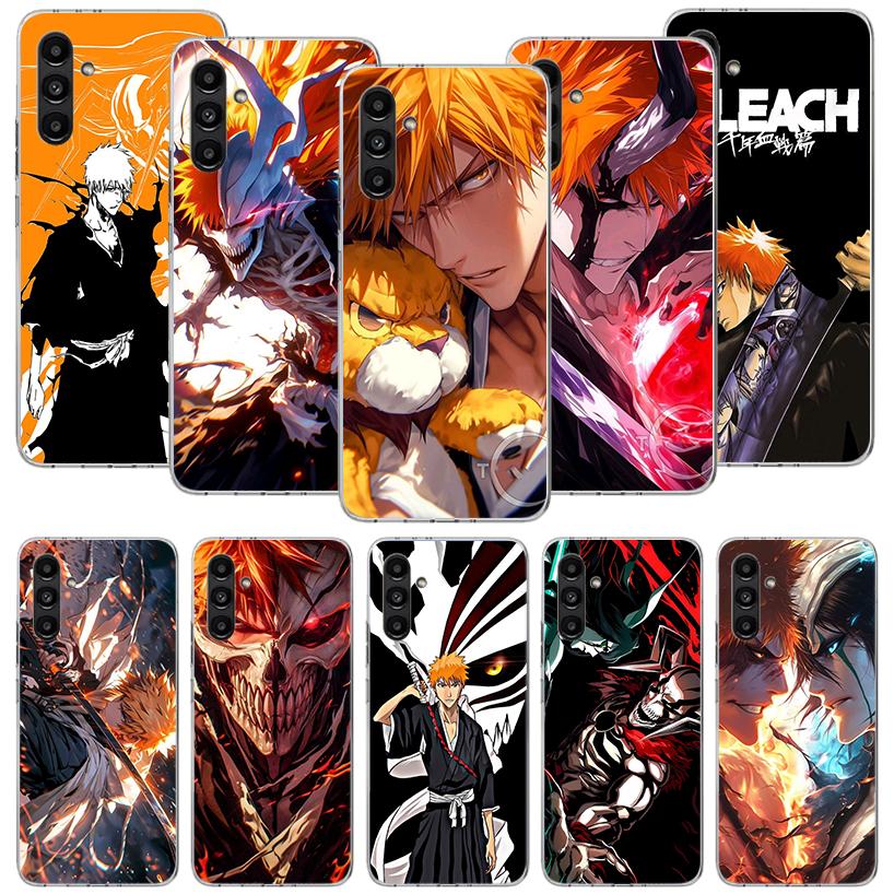 Kurosaki Ichigo Bleach Phone Case for Samsung Galaxy A17 A16 A15 A14 A13 A57 A56 A55 A54 A53 A37 A36 A35 A34 A33 A26 A25 A24 A23