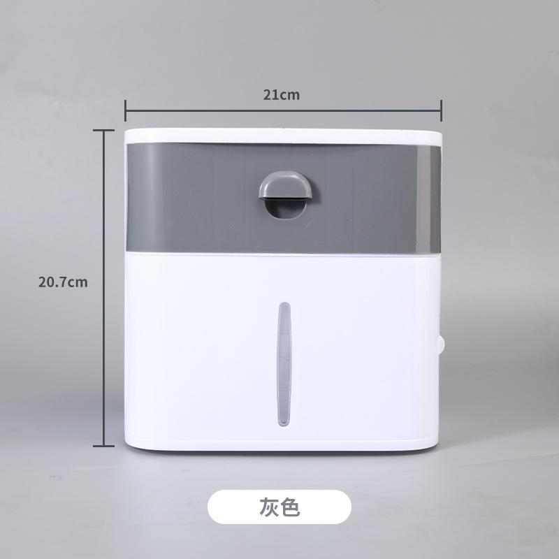 Коробки для туалетных салфеток Водонепроницаемая туалетная бумага Полка для туалетной бумаги Туалетная настенная коробка для хранения