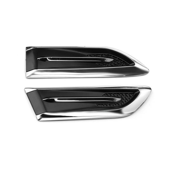 2шт акульи жабры автомобиль автомобиль-Стайлинг боковой поток воздуха вентиляционный декор наклейка